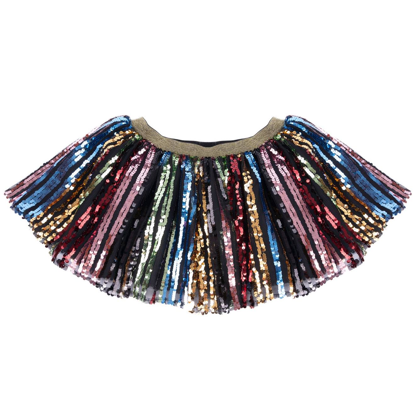 Jupe À Sequins Tutu Star De La Nuit Multicolore
