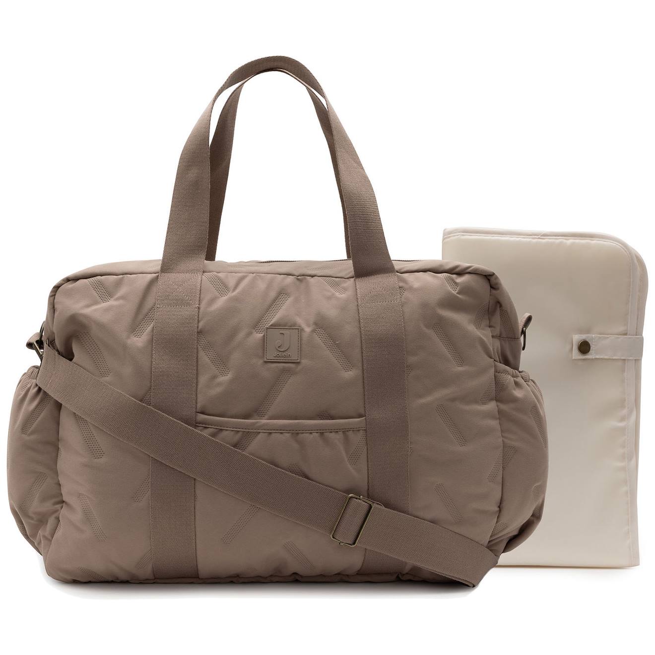 Sac À Langer Embossed Lily Sand Marron