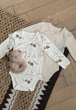 Bebe Fille Ensemble Bébé 3 Pièces - Body, Pyjama Et Bavoir Blanc Avec Moutons Cadeau Naissance Bébé