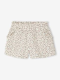 Short fille taille en gaze de coton  - vertbaudet enfant