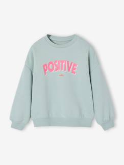 -Sweat fille message positif