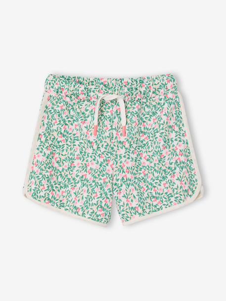 Fille-Vêtements de sport-Sportswear-Short fille sport en molleton 