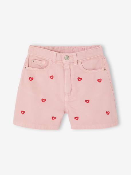Fille-Short fille brodé