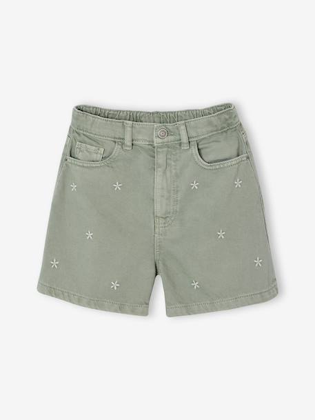 Short fille brodé  - vertbaudet enfant