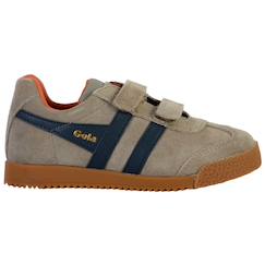 Chaussures-Chaussures fille 23-38-Baskets basses  à scratch  velours