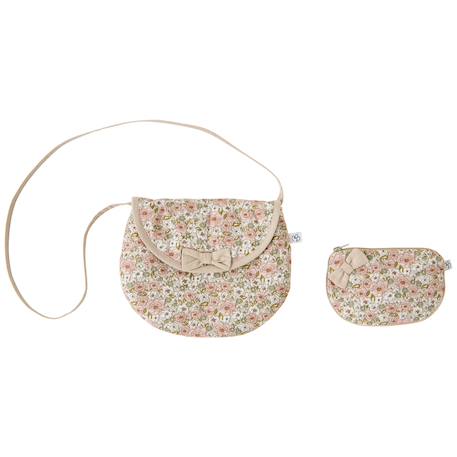 Sac bandoulière avec porte-monnaie liberty  - vertbaudet enfant
