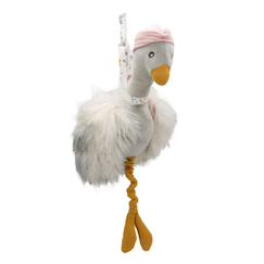 Jouet-Premier âge-Peluche musique bébé zélie l'oie