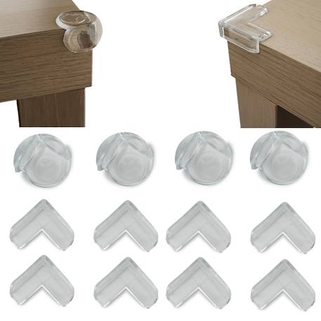 Thermobaby - Lot De 12 Coins De Table Transparent
