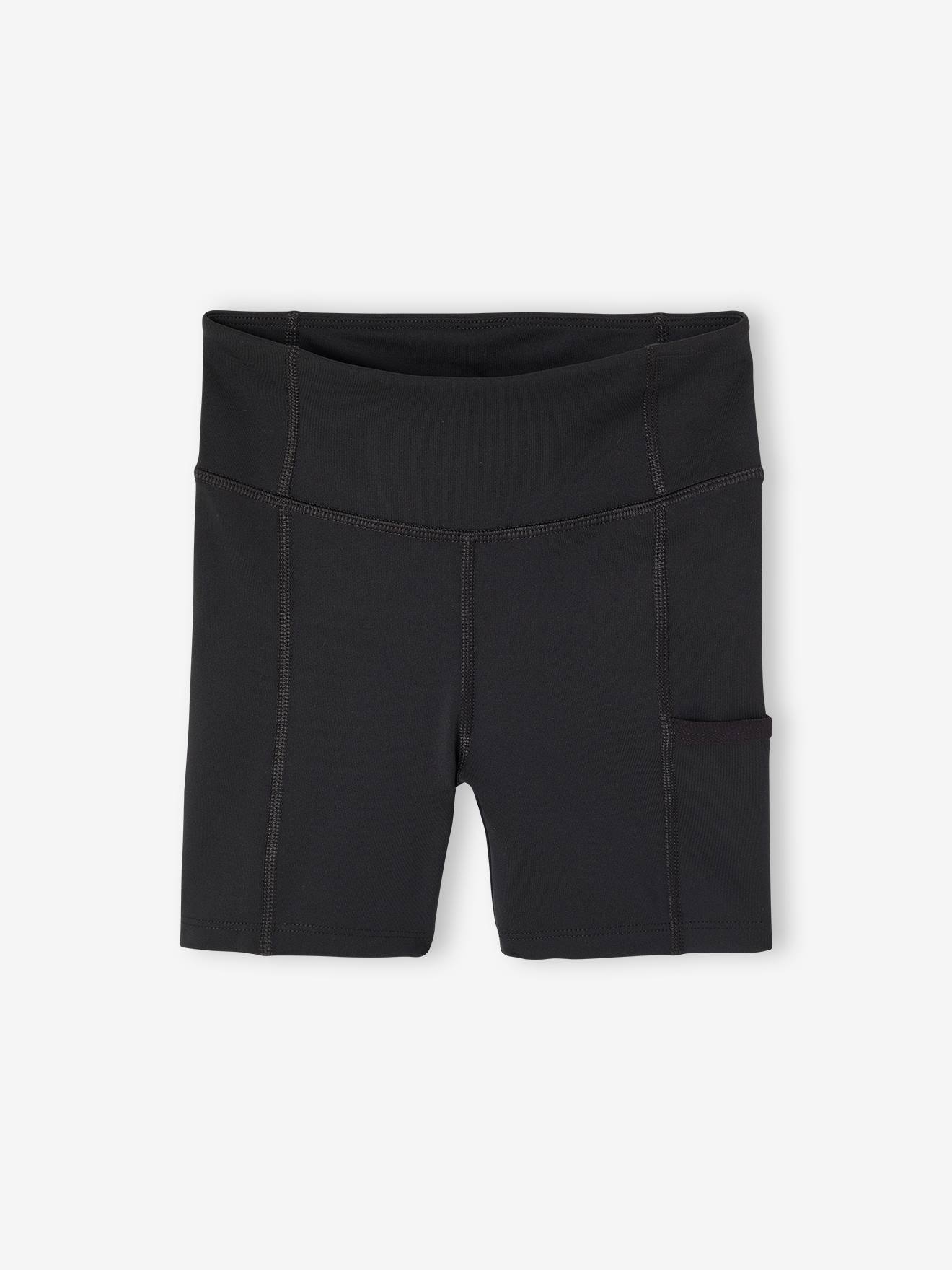 Short court sport fille anthracite