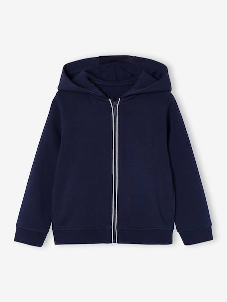 Sweat zippe fille à capuche  - vertbaudet enfant