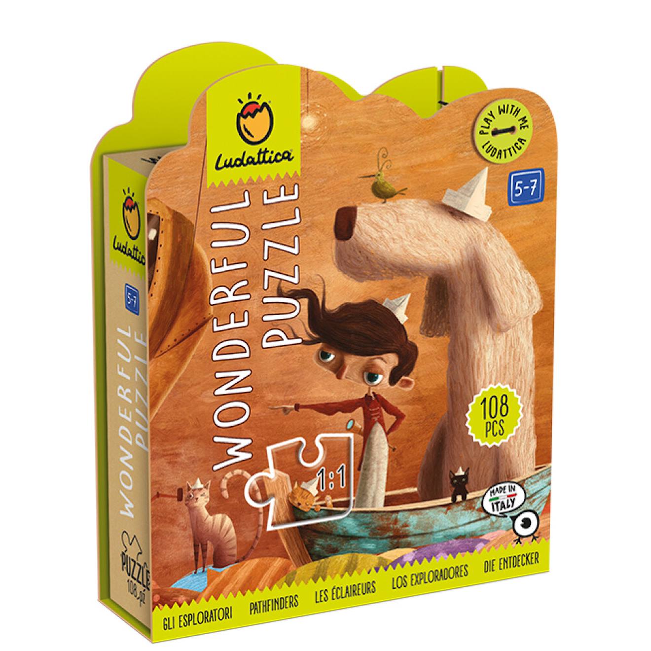 Puzzle Décoratif Avec Scènes À Découvrir – Jeu D’imagination Et D’observation Multicolor