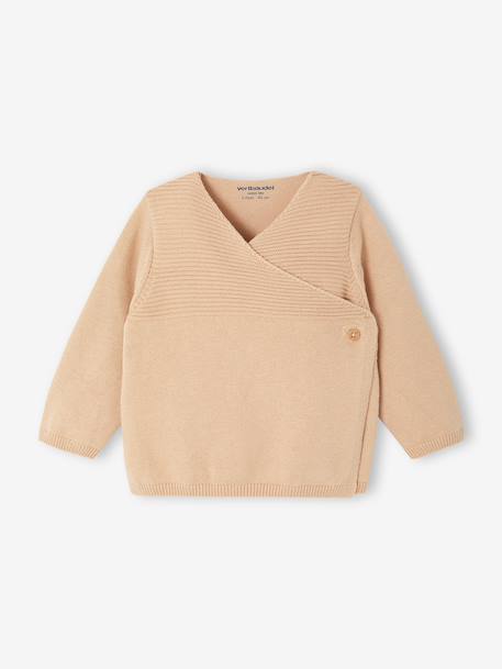 Bébé-Brassière naissance fille en tricot 