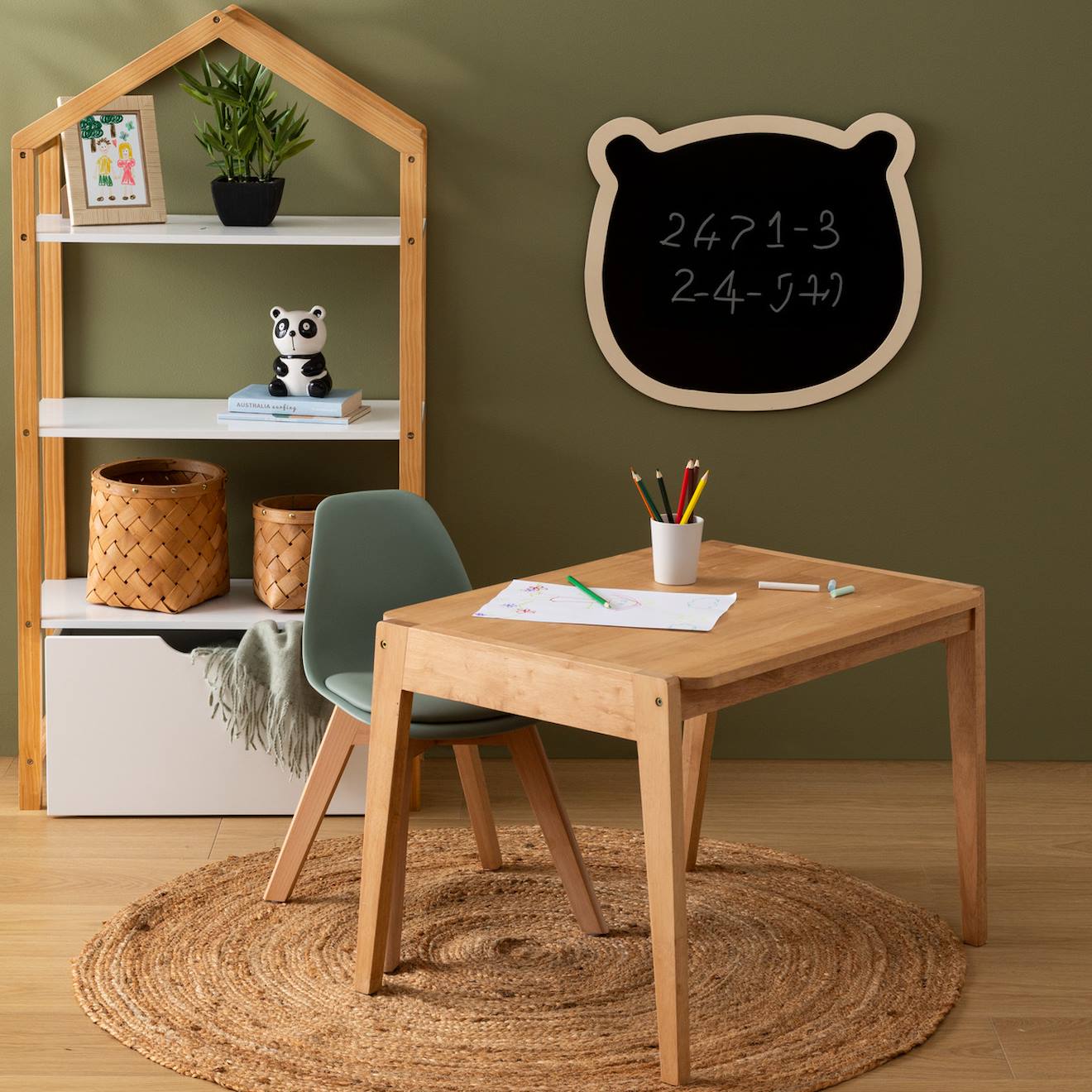 Ardoise Enfant Ourson - Orso Noir