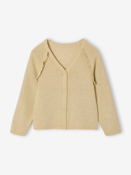 Gilet fille à volants cérémonie  - vertbaudet enfant