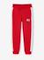 Jogging garçon bande côté bordeaux+gris chiné+rouge+vert 8 - vertbaudet enfant 