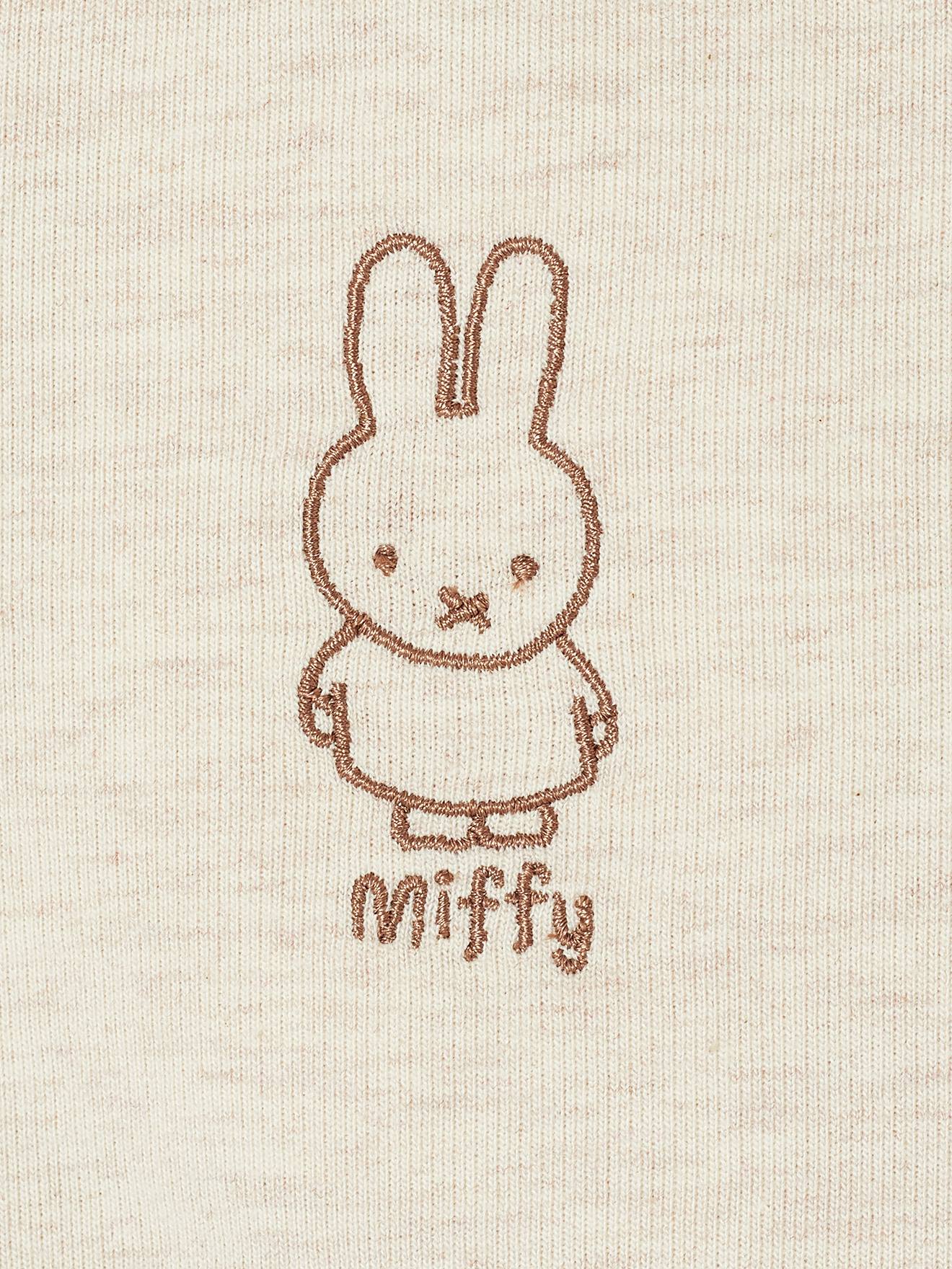 Sweat bébé mixte Miffy beige chiné (Miffy) - Image 2