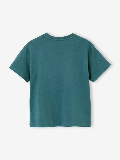 T-shirt garçon motif ludique bleu océan+bois de rose+vert d'eau 8 - vertbaudet enfant 
