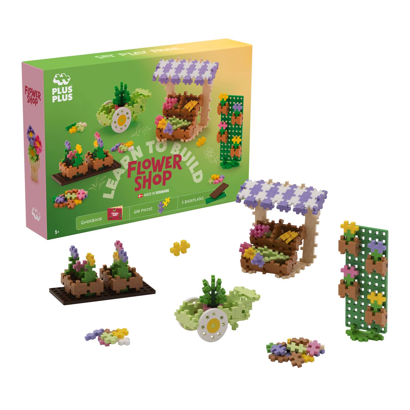 Kit Découverte Échoppe Aux Fleurs - 600 Pcs Multicolore