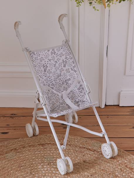 Vertbaudet - Poussette-canne pour poupon fleurette vintage