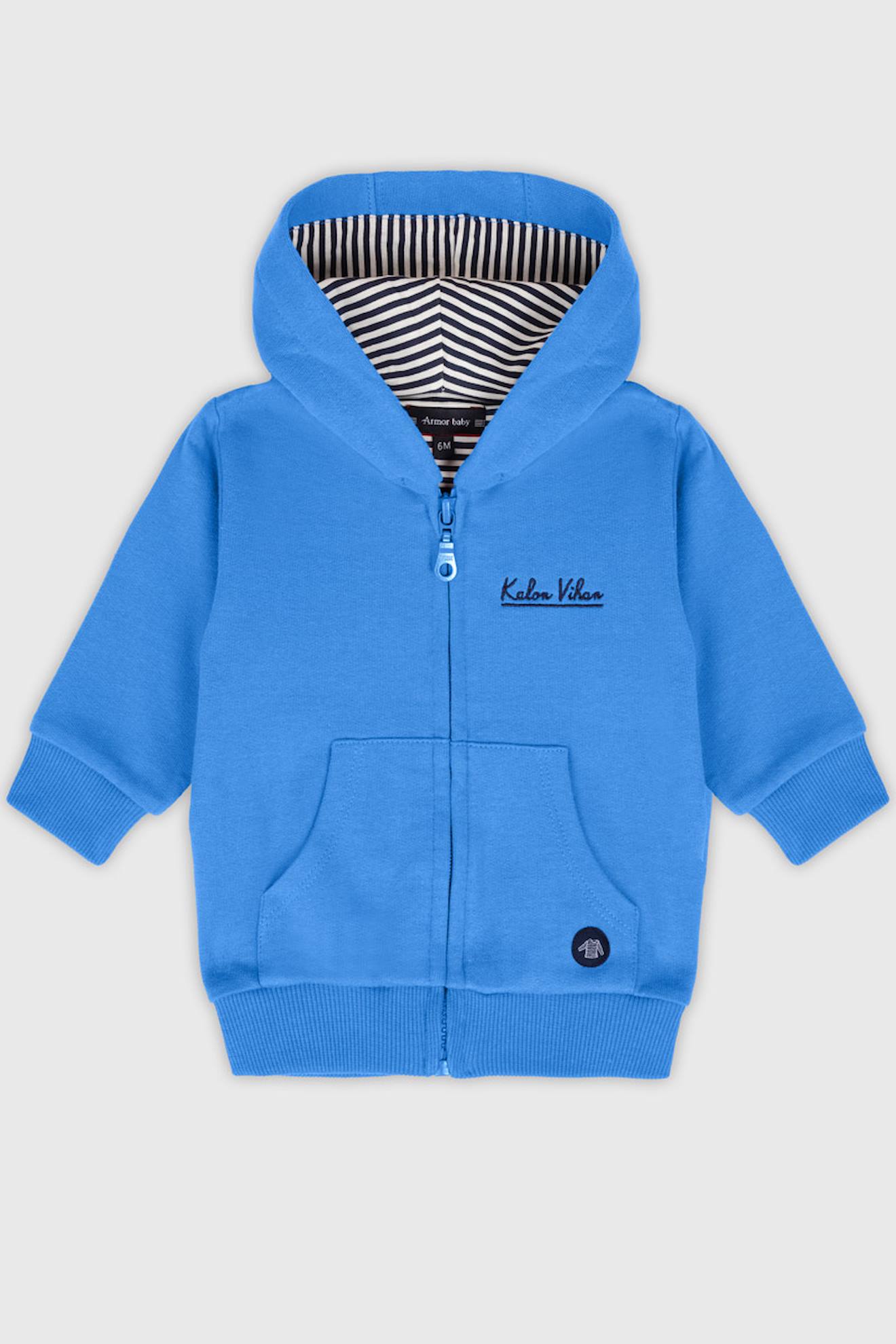 Sweat Zipp En Coton Bb Blue Saphir 55 €