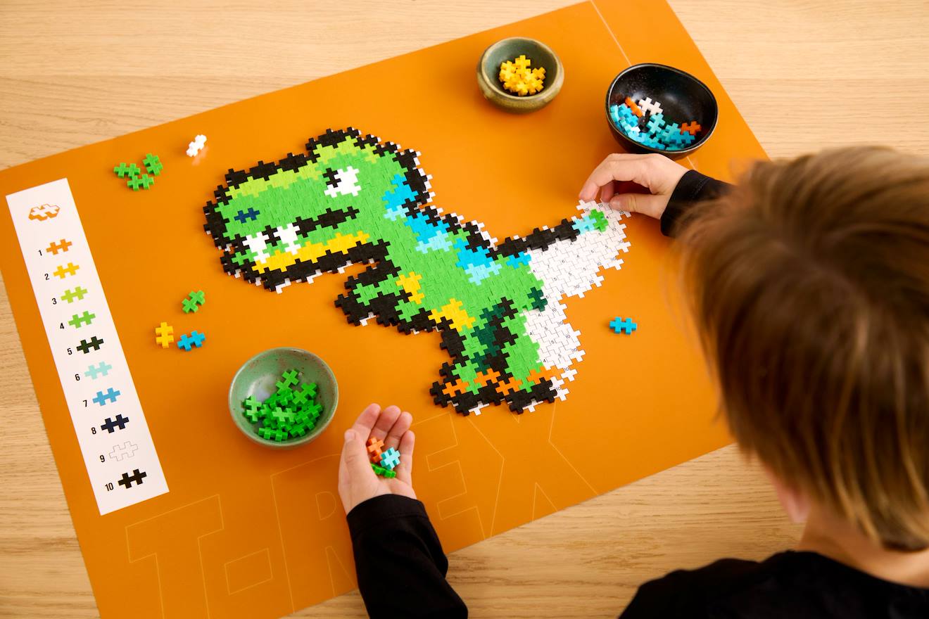 Puzzle T-rex - 250 Pcs Multicolore