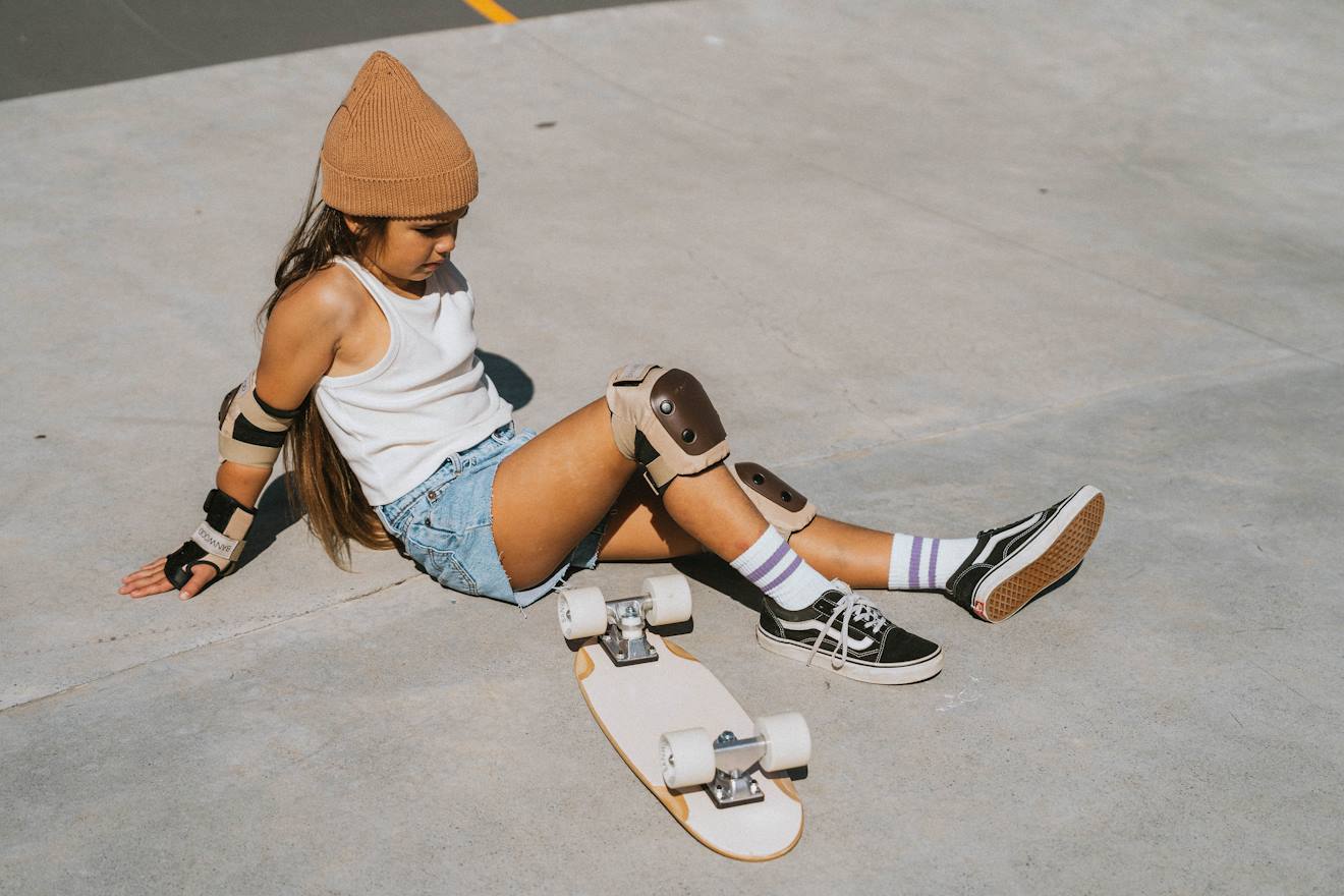 Équipement De Protection En Tissu Nylon Pour Enfants De 3 Ans Et Plus Beige (Banwood) - Image 1