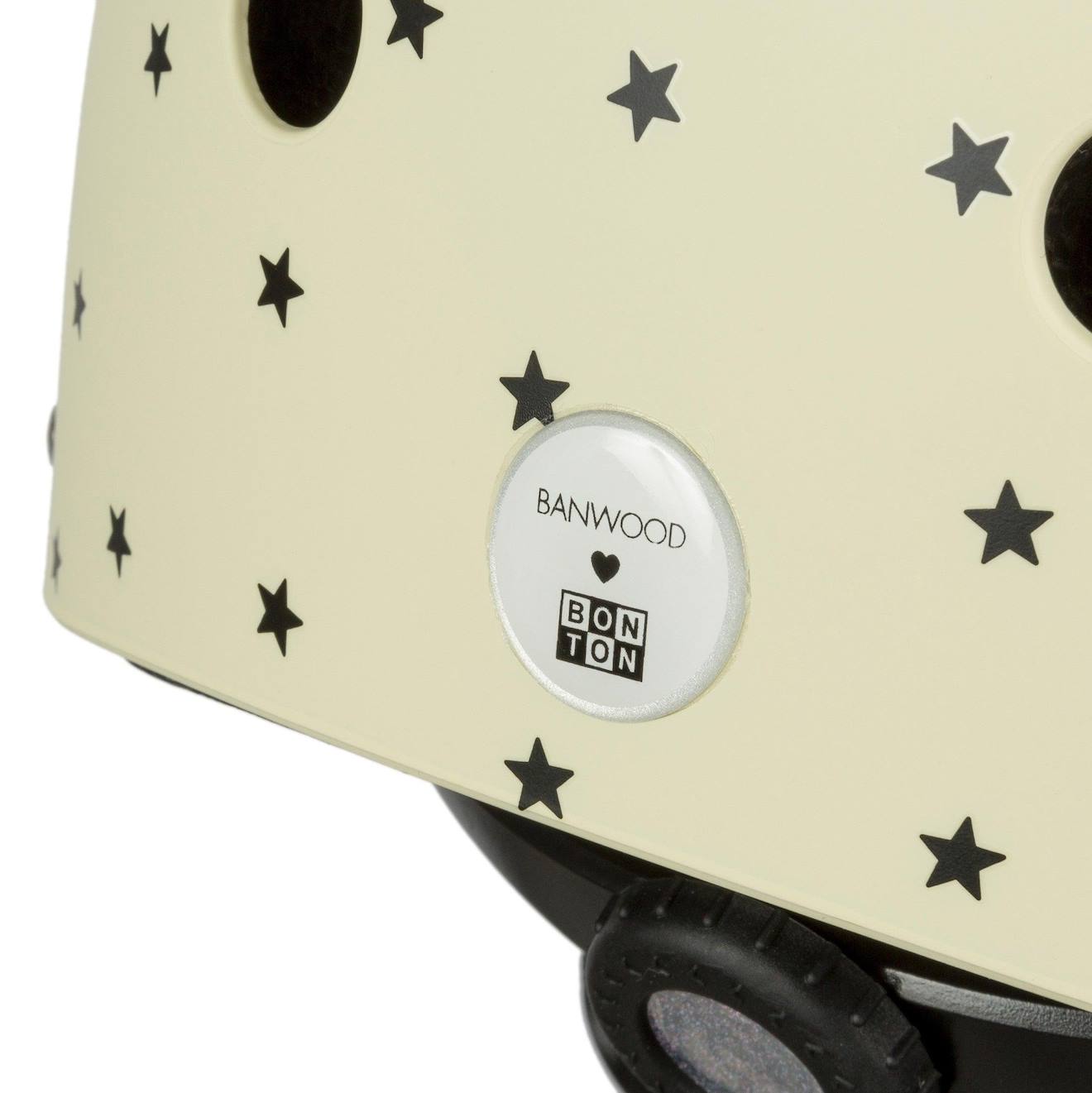 Casque De Vélo Abs Pour Enfants De 3 À 7 Ans Protection Crème (Banwood) - Image 2