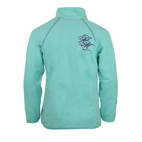 Sweat polaire fille gafine Blanc+Bleu marine+Corail+Fuchsia+Jaune+Noir+Turquoise+Vert+Violet 16 - vertbaudet enfant 