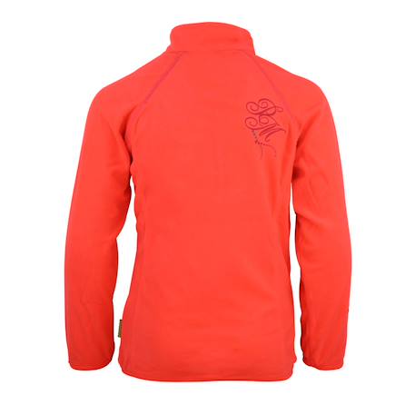 Sweat polaire fille gafine Blanc+Bleu marine+Corail+Fuchsia+Jaune+Noir+Turquoise+Vert+Violet 6 - vertbaudet enfant 