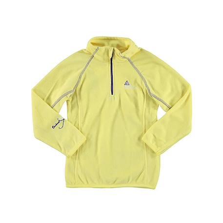 Sweat polaire fille gafine Blanc+Bleu marine+Corail+Fuchsia+Jaune+Noir+Turquoise+Vert+Violet 11 - vertbaudet enfant 