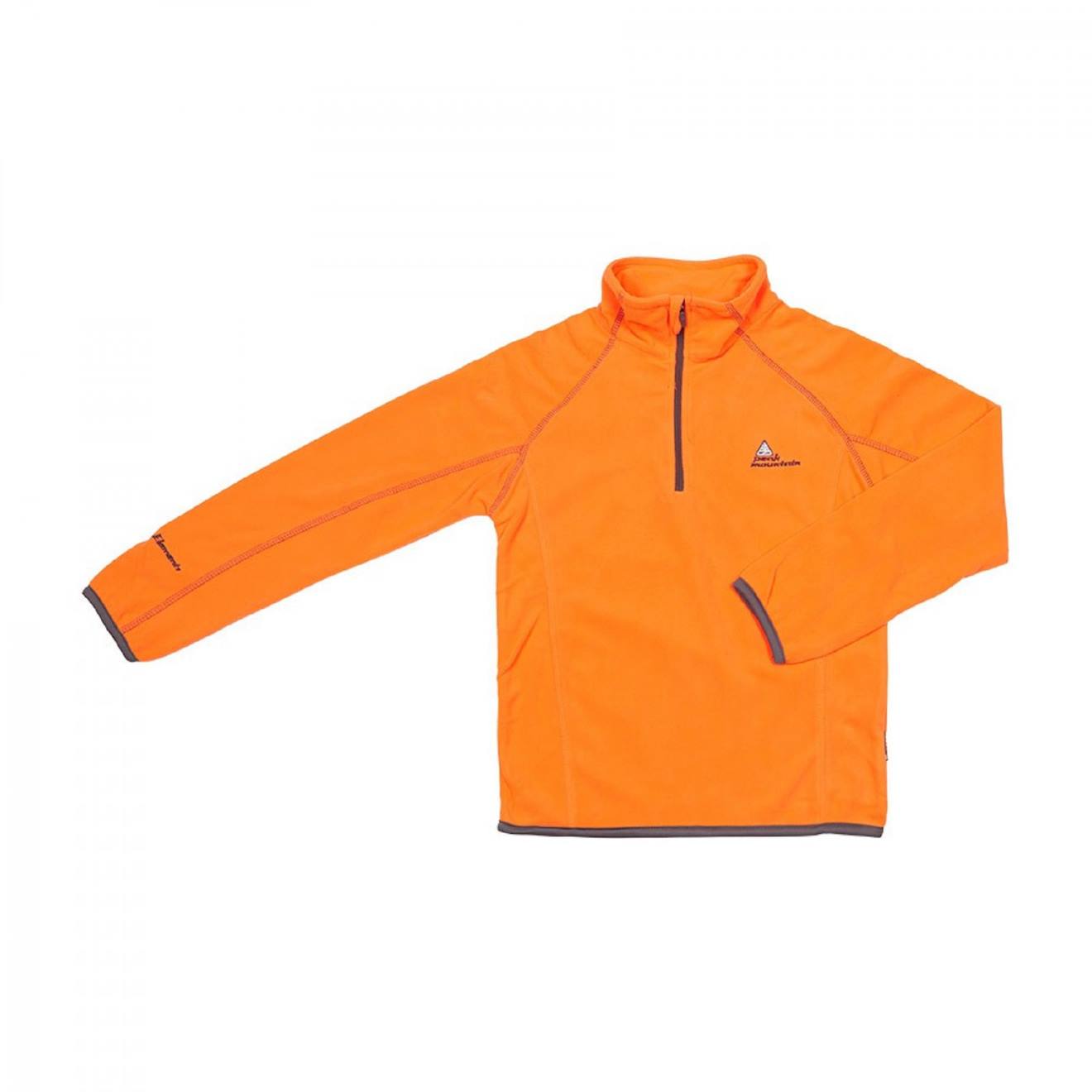 Sweat Polaire Garçon Ecafine Orange