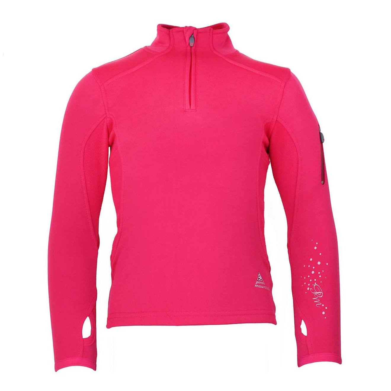 Sweat Polarshell Fille Fany Fuchsia