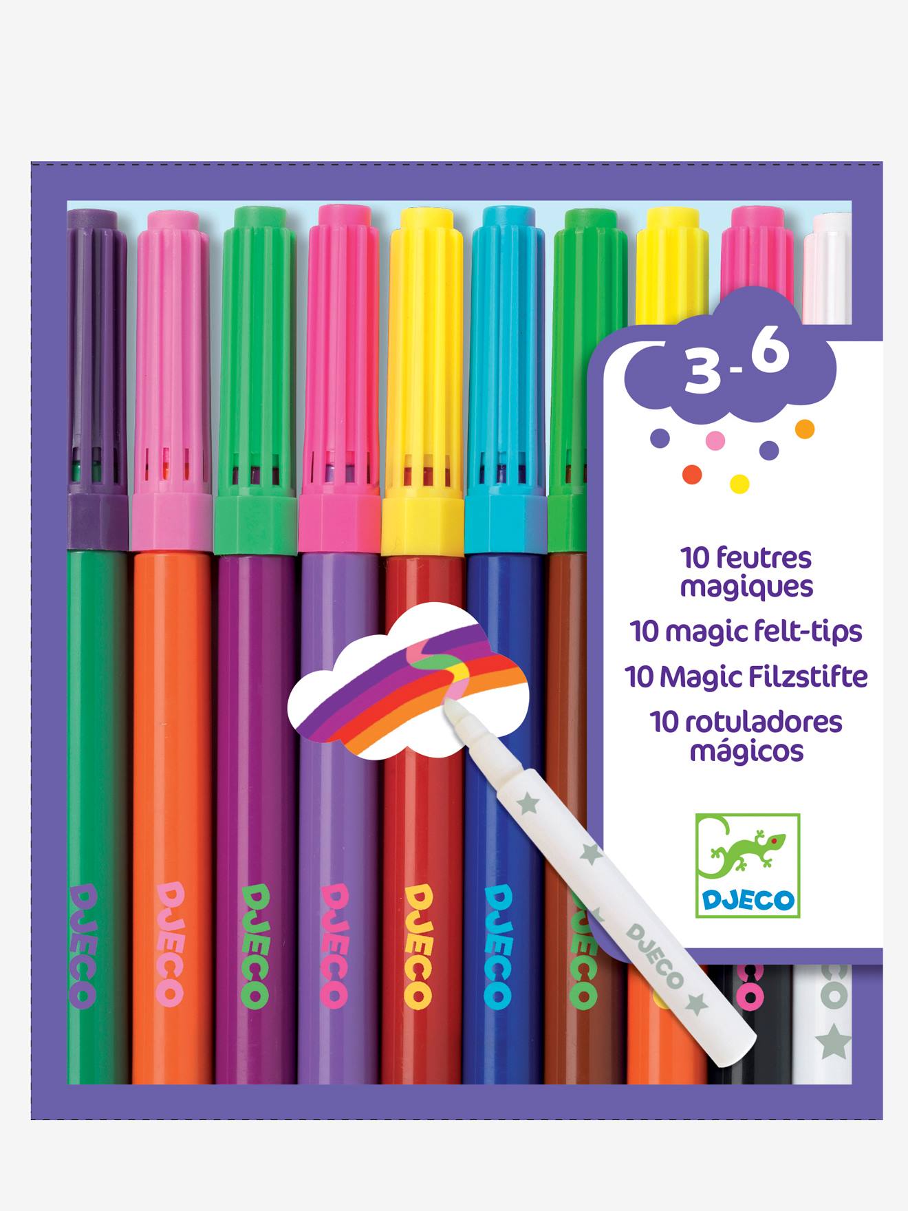 10 feutres magiques multicolore