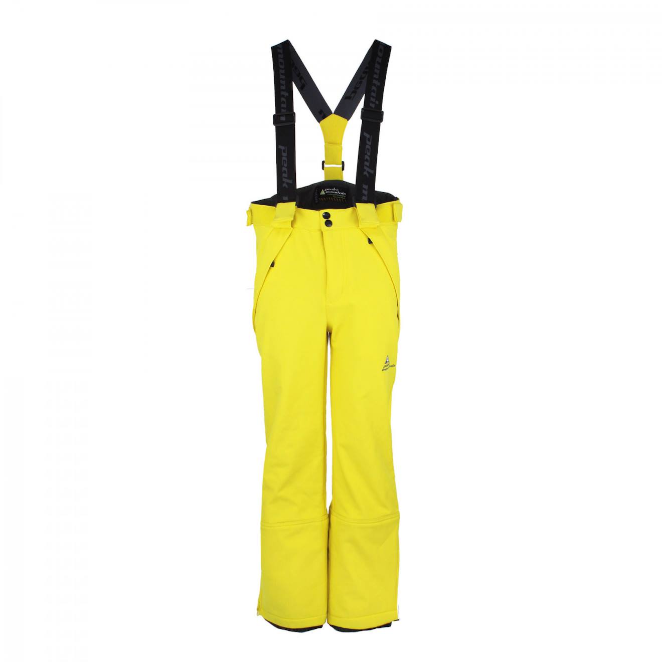 Pantalon De Ski Softshell Garçon Ecashell Jaune