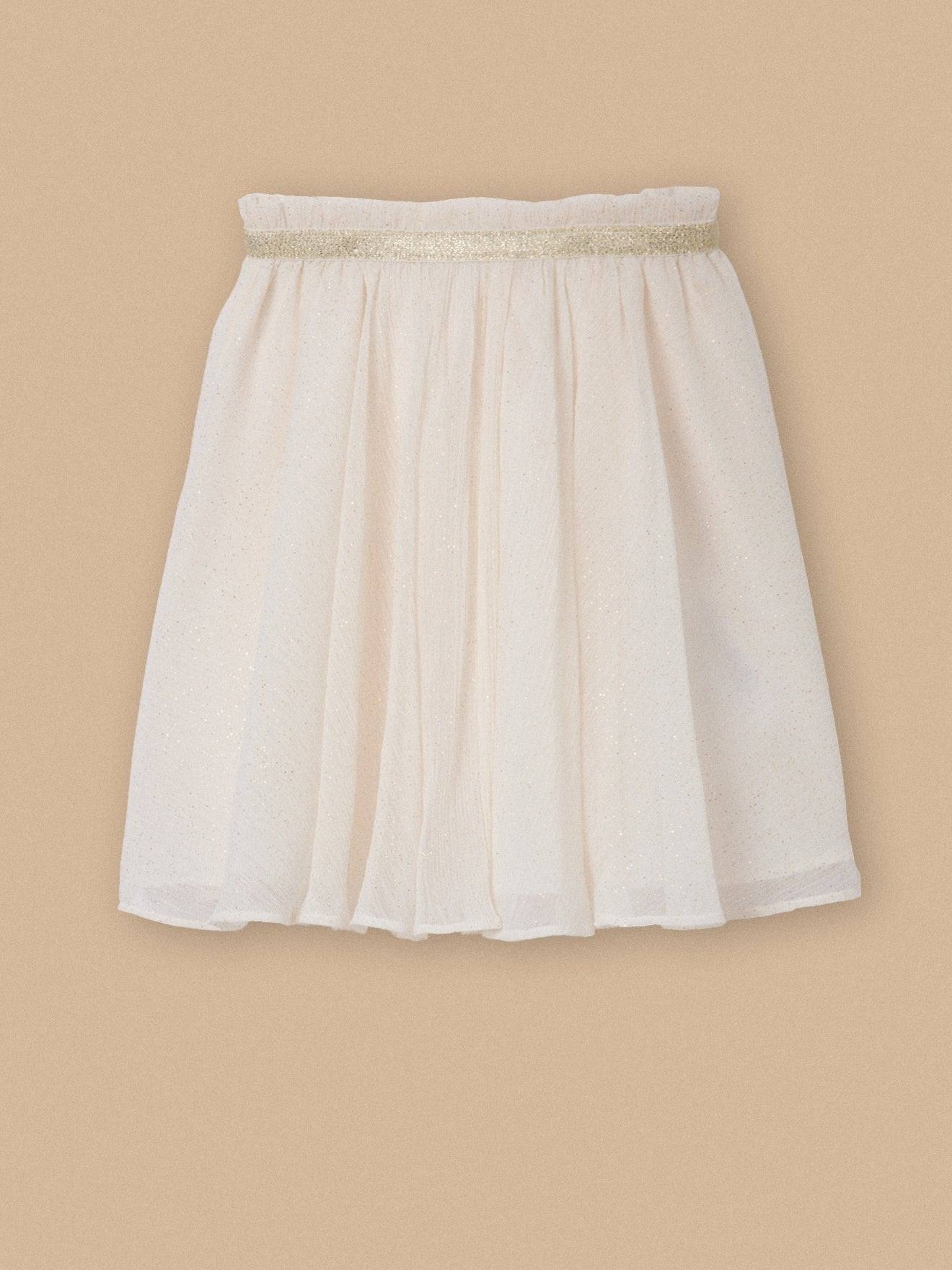 Jupe En Tulle Fille Ecru