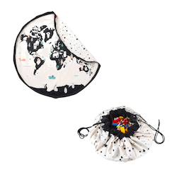 Tapis de jeu & sac à jouets - Worldmap/ Stars  - vertbaudet enfant