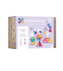 Jouet-Jeu de construction magnétique pastel pack d'extension de forme, 48 pièces