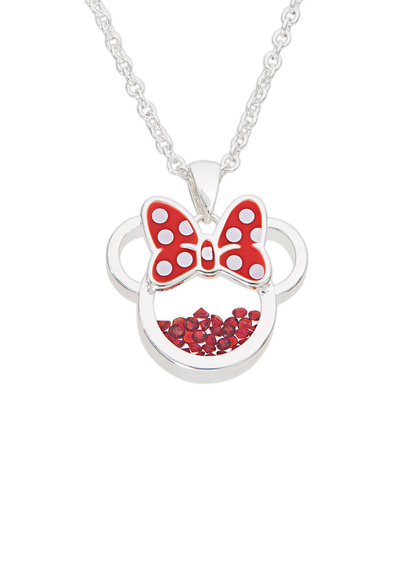 Collier Minnie Mouse Birthstone Rouge 45 €