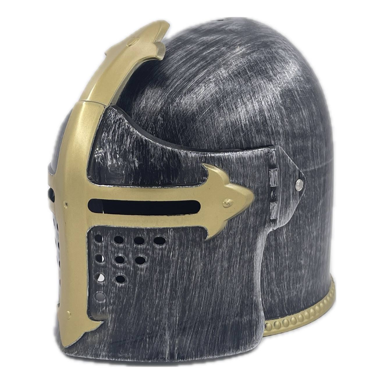Déguisement Enfant – Casque Heaume De Chevalier Gris