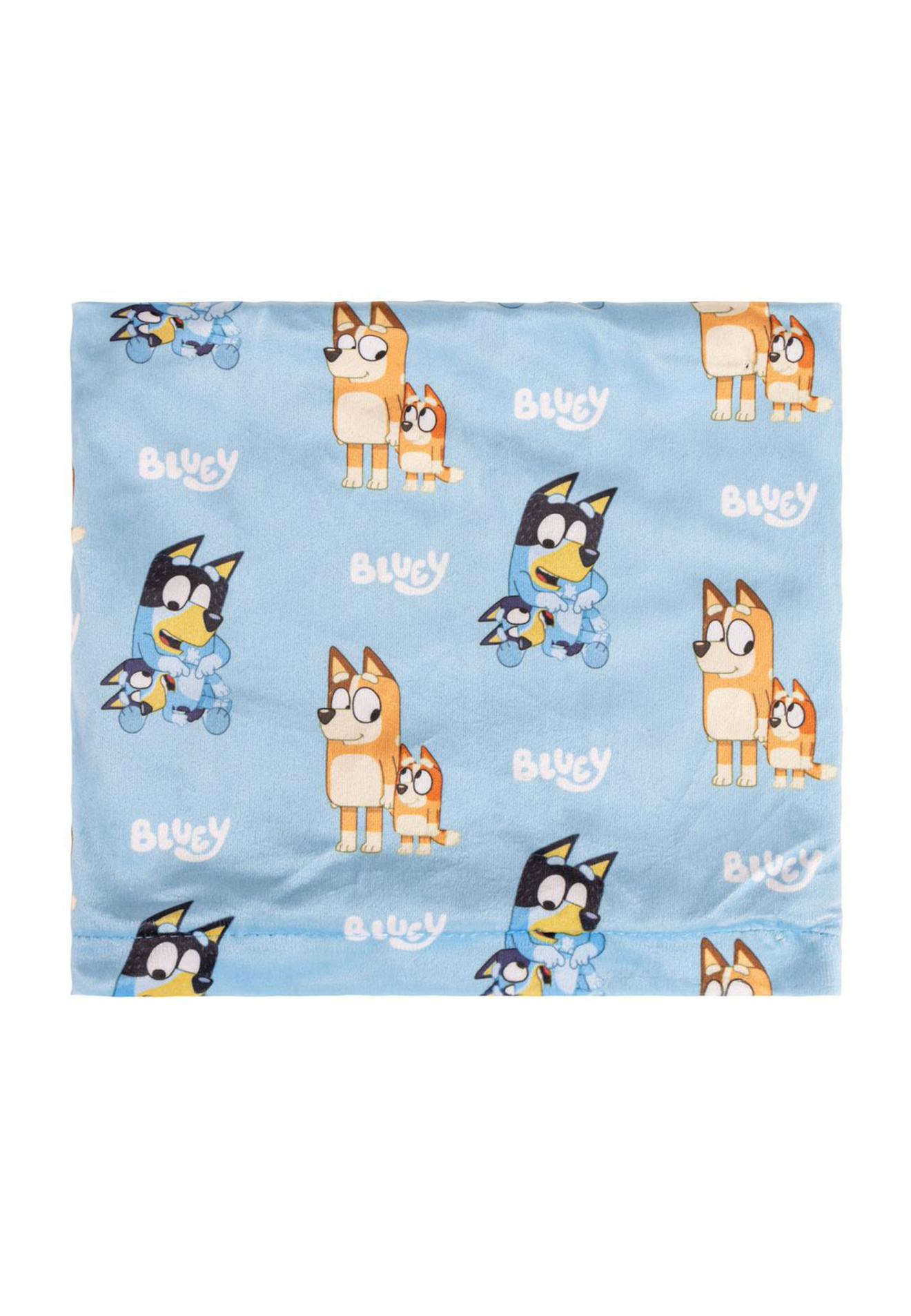 Bluey Ensembles Fille D'Accessoires D'Hiver, Bonnet, Écharpe Avec Gants Ou Bonnet & Gants - Cadeau Enfant (Bleu Bluey 3 Pcs, 2-8 Ans