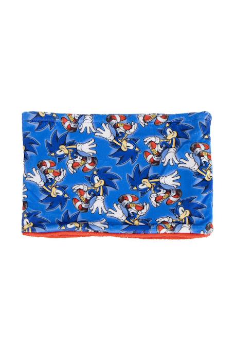 Garçon-Accessoires-Bonnet, écharpe, gants-Tour de cou - Snood de nuit sonic pour enfants