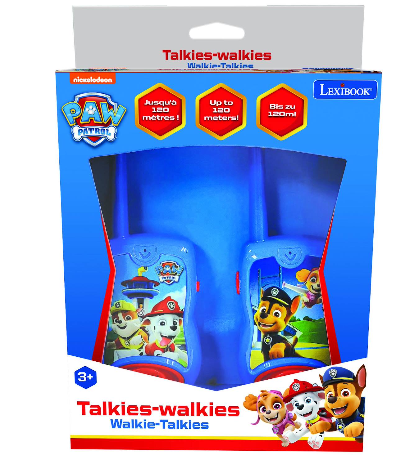 Talkie-Walkies Pat' Patrouille - portée 120m