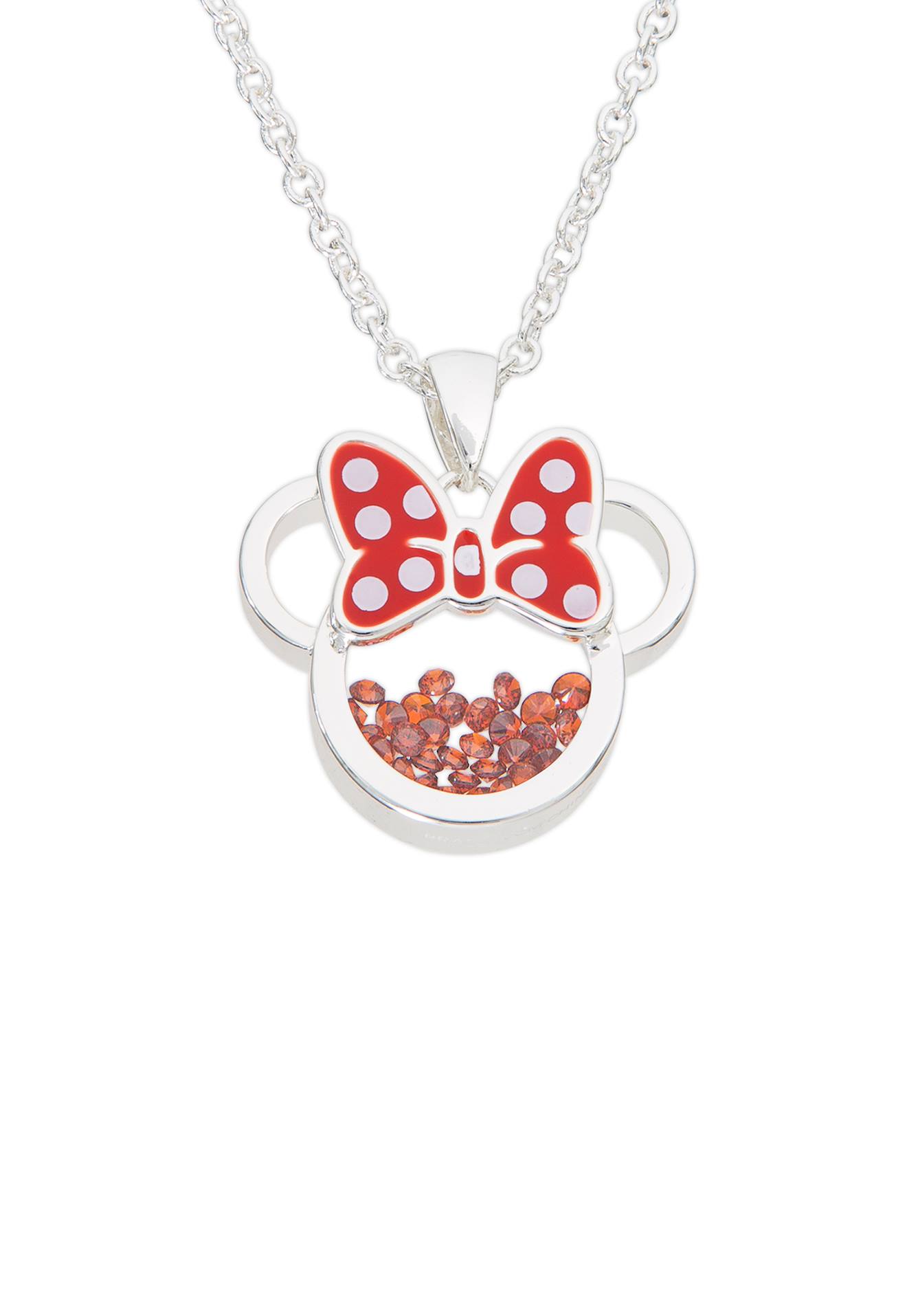 Collier Minnie Mouse Birthstone Orange