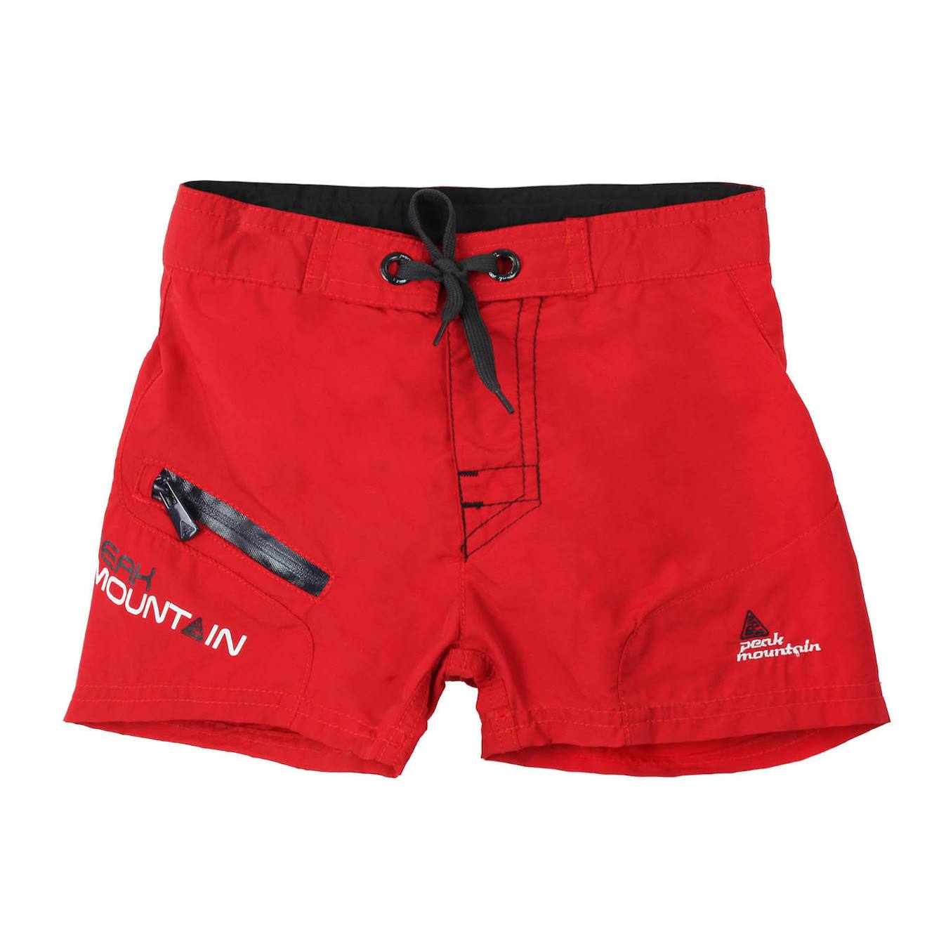 Bermuda De Bain Garçon Ecawai Rouge