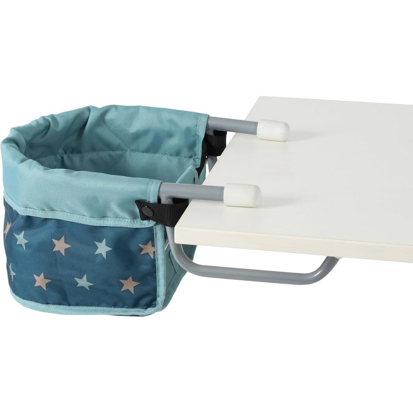 Siège De Table Pour Poupées Bleu