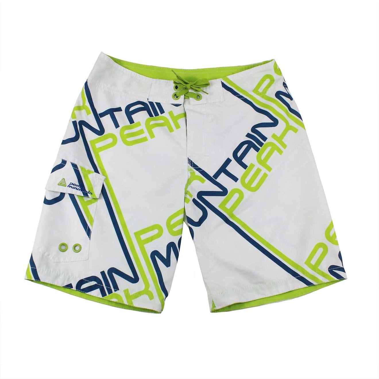 Bermuda De Bain Garçon Ecoumea Blanc