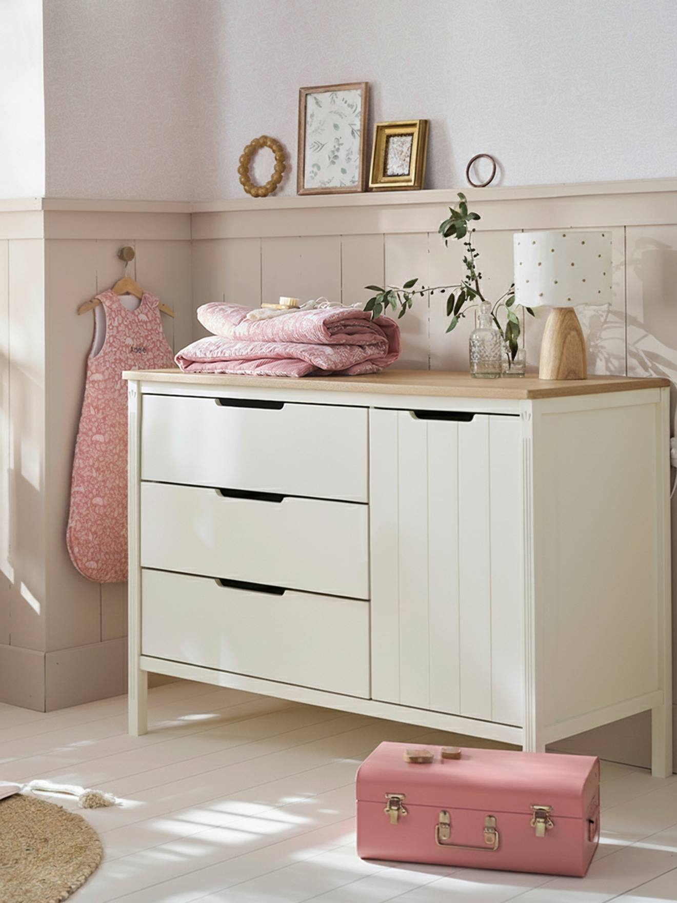 Commode 52 cm de profondeur LIGNE HERITAGE beige