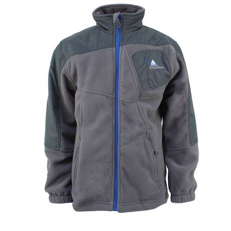Blouson polaire garçon ecelik Bleu+Gris+Noir+Rouge 3 - vertbaudet enfant 