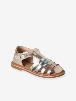 Chaussures-Chaussures fille 23-38-Sandales-Sandales enfant cuir boucle