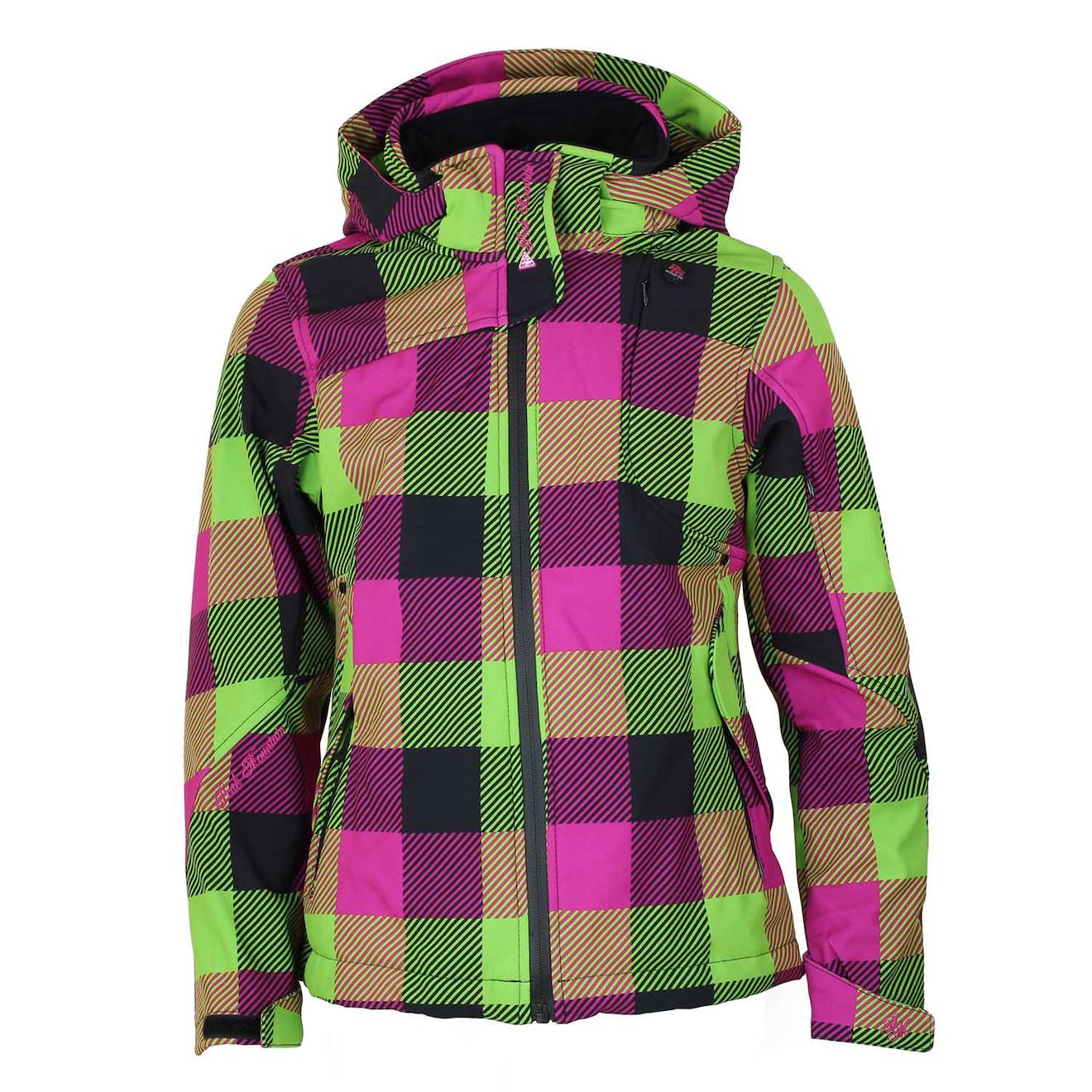 Blouson De Ski Fille Gaveny Violet